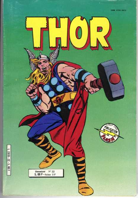 Scan de la Couverture Thor n 22